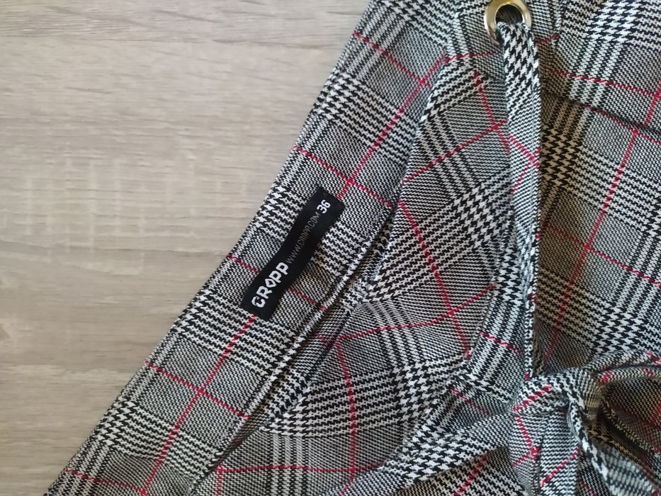 Garnitur damski cropp 36 s spodnie marynarka