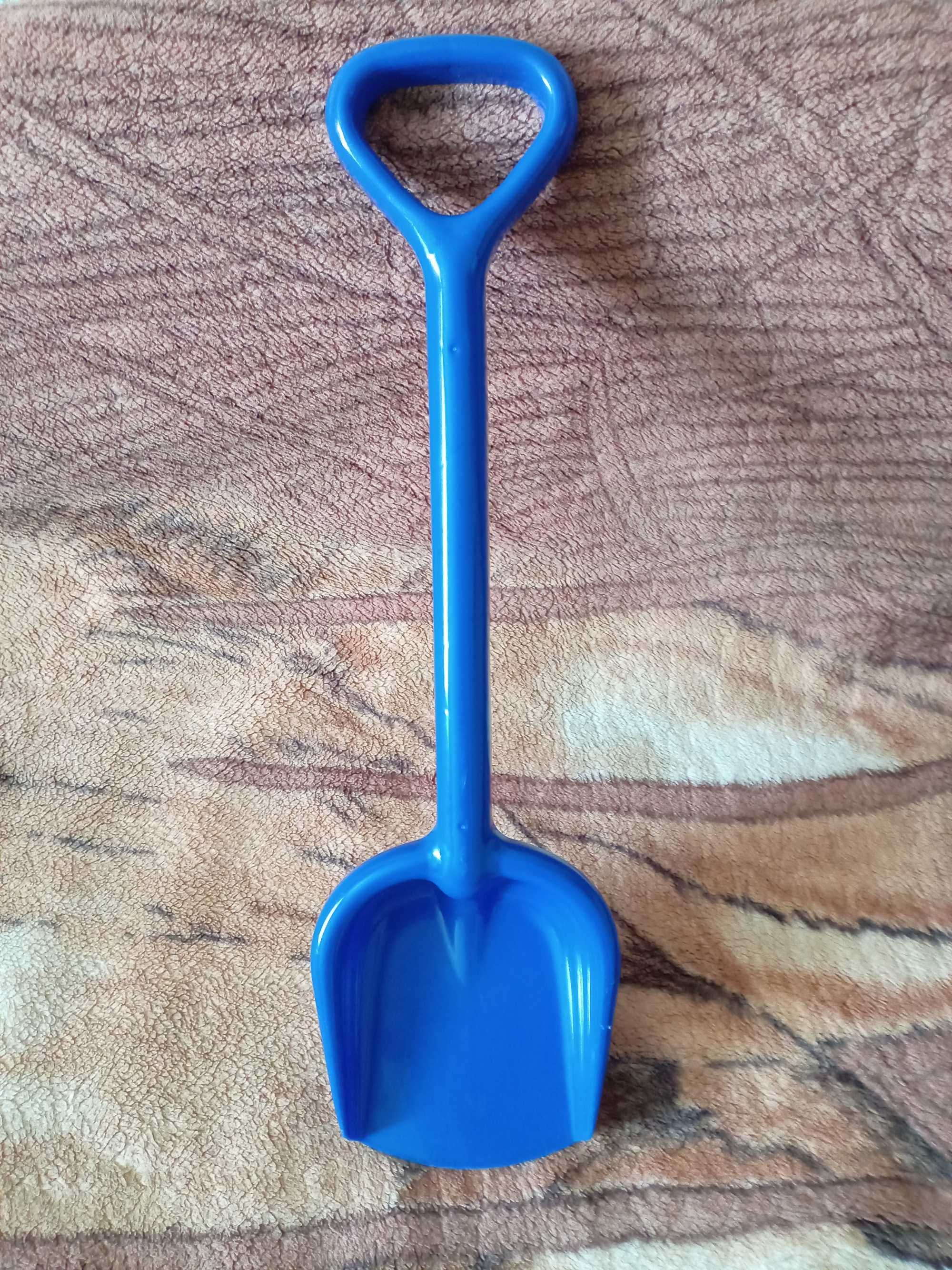 Синя лопата совок iграшка для пiску