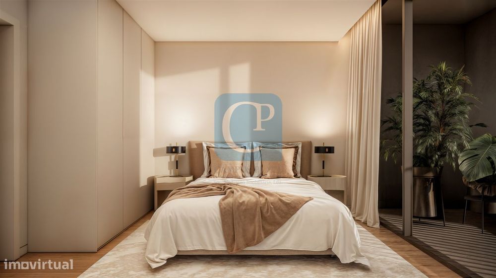 Apartamento T1 em construção no Empreendimento 351 Almare - Viana do C