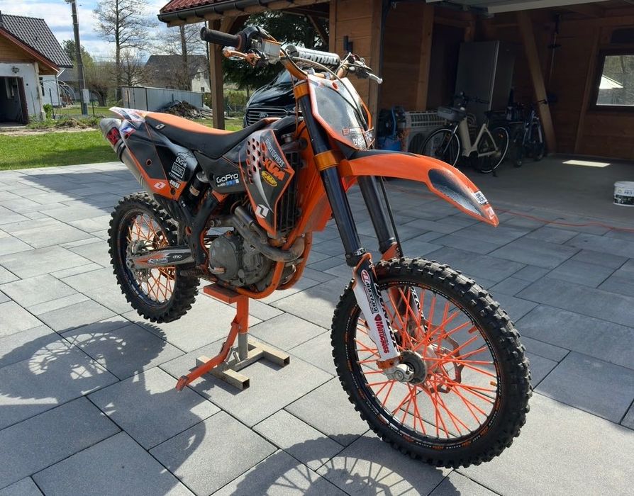 KTM SXF 450 Akropovic 2010r mało używany, po serwisie