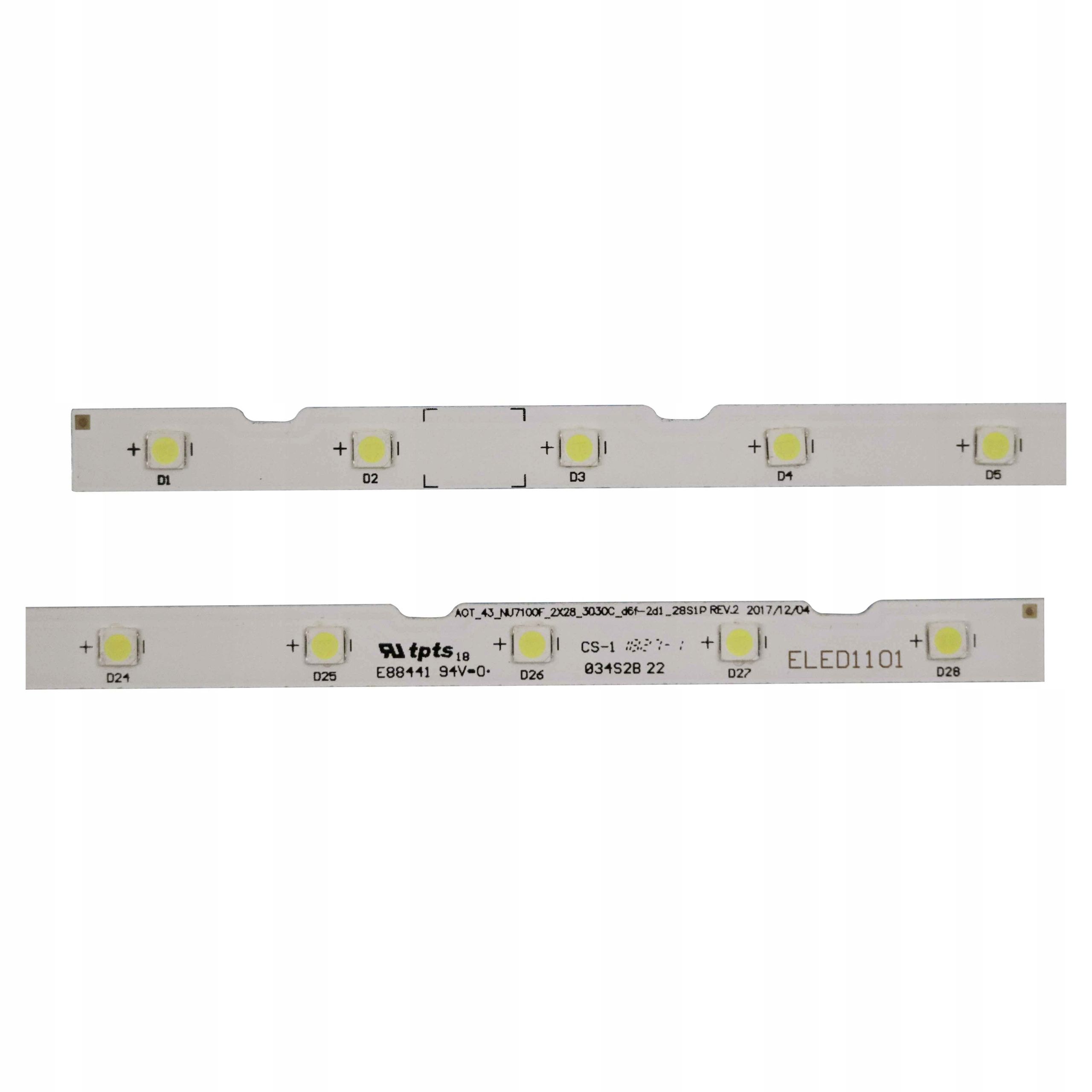 Listwy Led Ue43Nu7092U Ue43Nu7100U Aot_43_Nu7100F