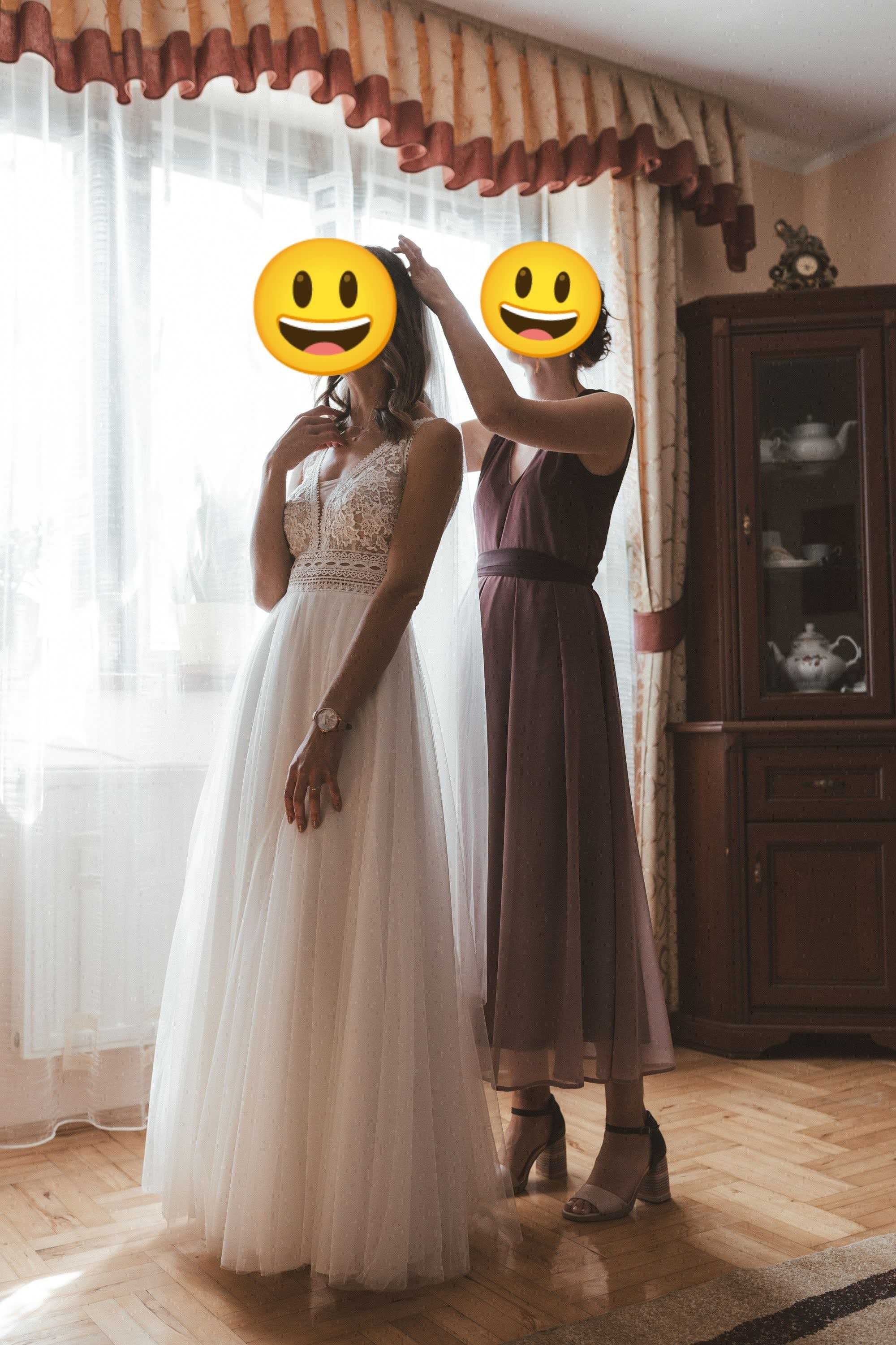 Suknia ślubna rozmiar S