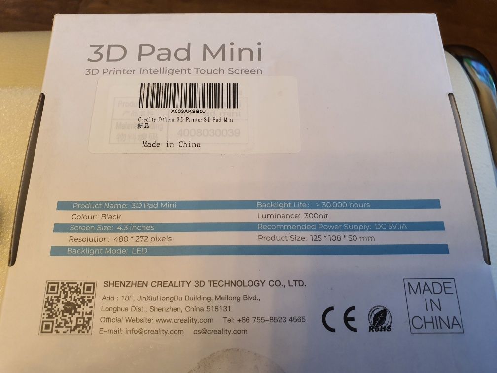 Екран для 3D принтера Creality 3D Pad mini 4.2" з датчиком філамента