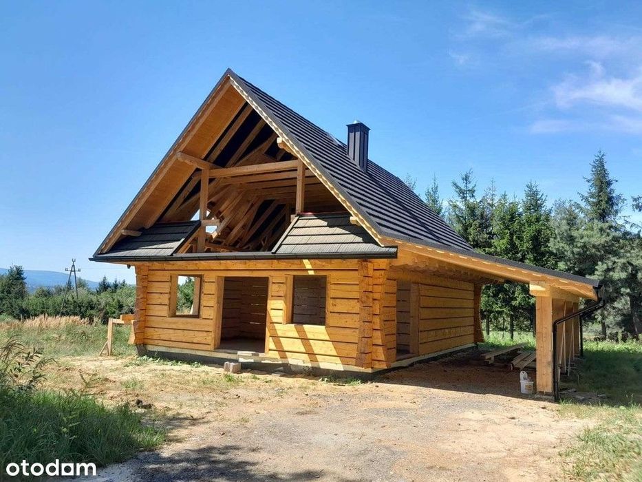 Dom z bali z malowniczym widokiem na góry!