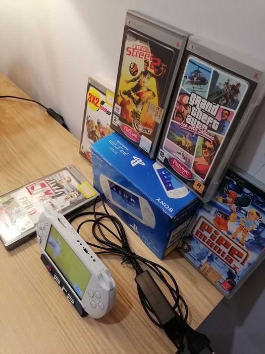 Consola psp com jogos