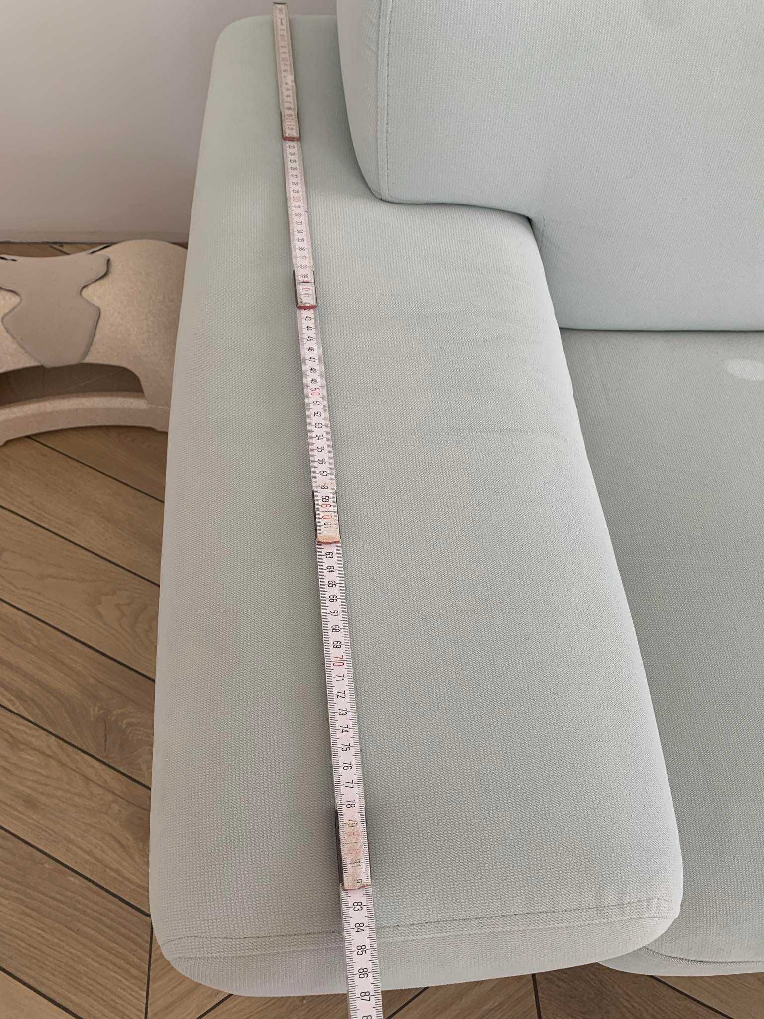 Jasnoszara Sofa Trzyosobowa Georgia Stylowa, Nowoczesna  WESTWING