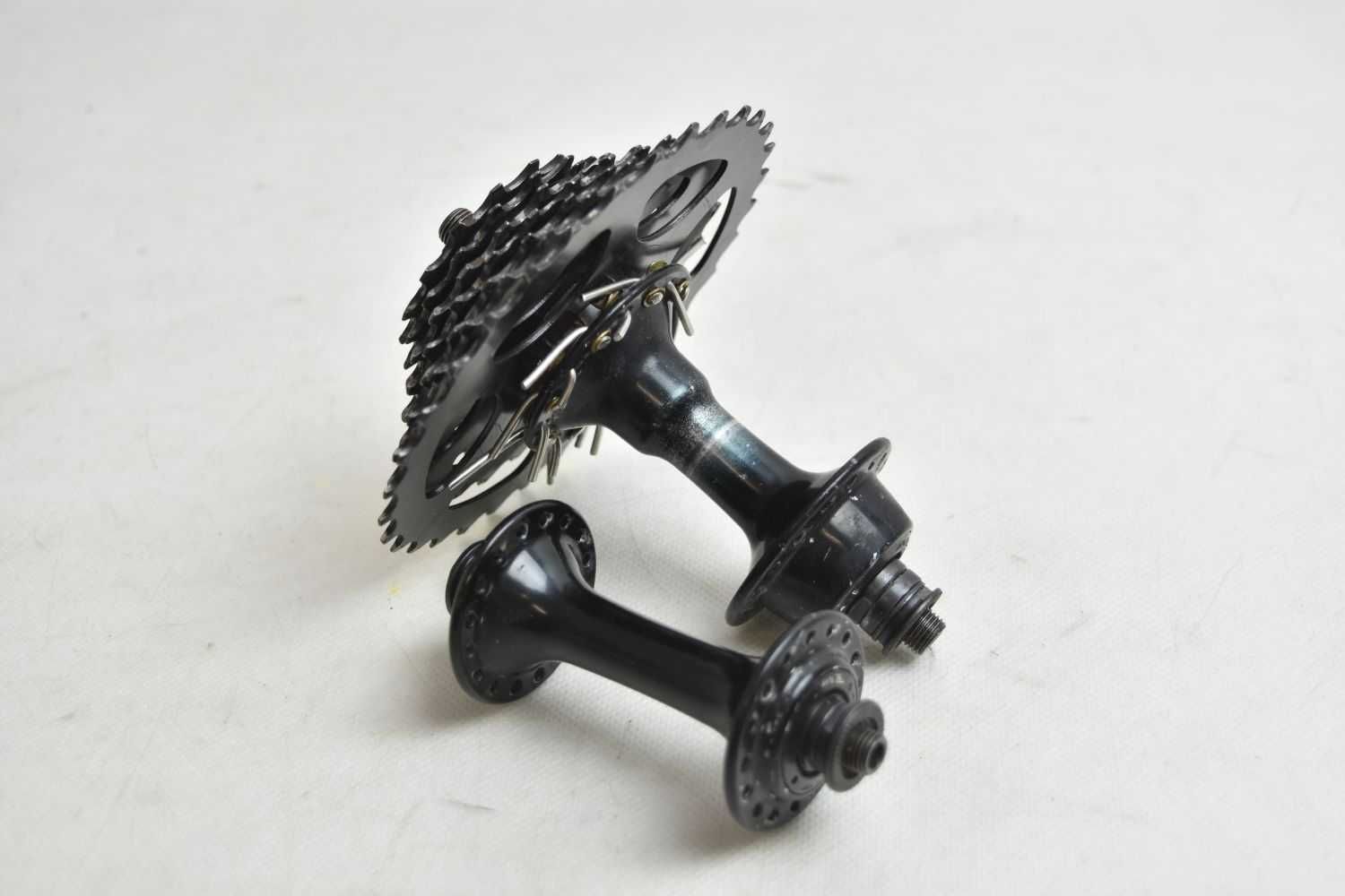 retro MTB piasty SHIMANO DEORE XT 7s czarne ! 135mm ! 32ot. !