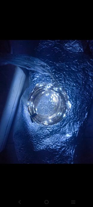 2 girlandy lodowe zimne nowe 3 metry na 3vmetry