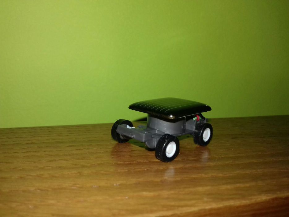Energia solar carrinho