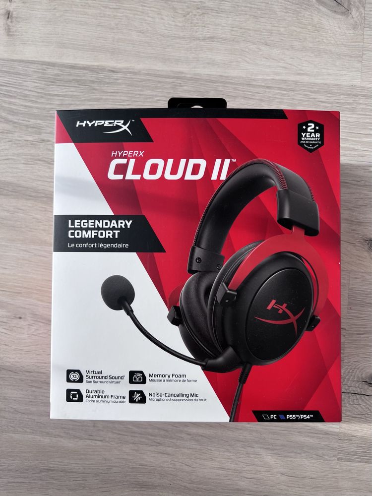 Игровые наушники HyperX Cloud 2 II