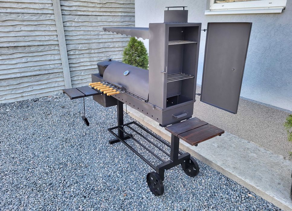 ОТ ЗАВОДА! Гарантия! 4мм! Мангал Барбекю Коптильня Печь под Казан