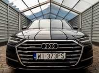 Audi A8 Mod 2022r I 76 tyś km, Salon, Pełna Opcja i Gwarancja Audi 07.2027