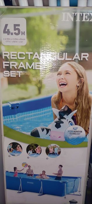 Piscina Intex Rectangular Frame Set (4.50m x 2.20m x 84cm)