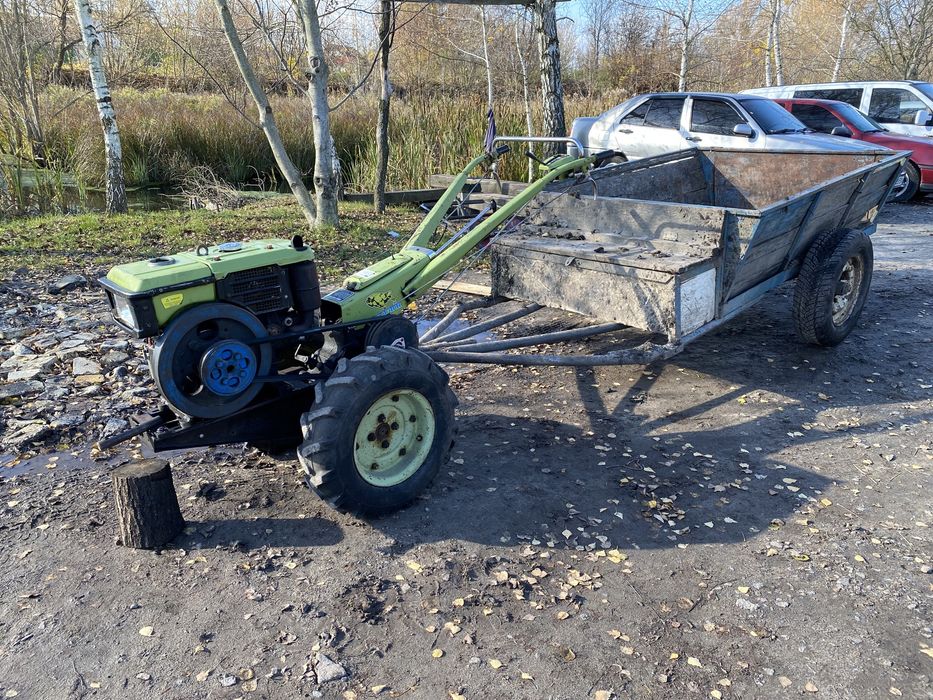 Мотоблок прицеп фреза копалка косілка