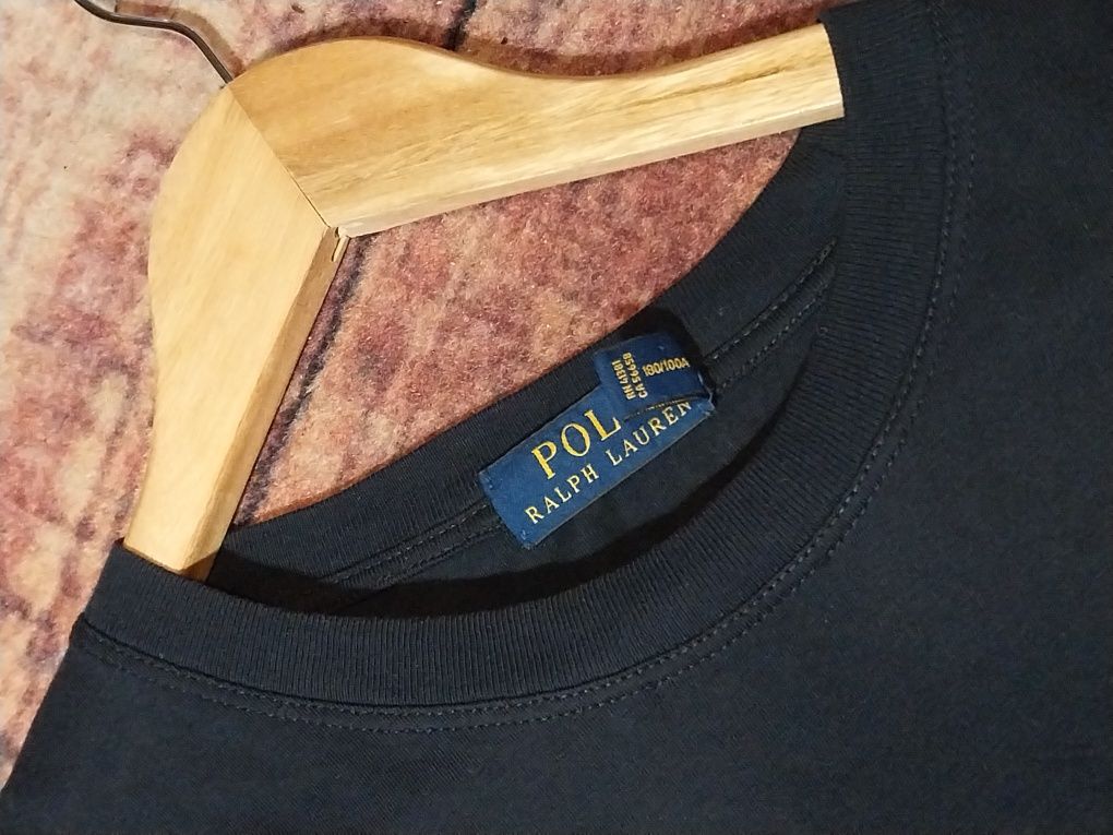 Ralph Lauren koszulka w granatowym kolorze L