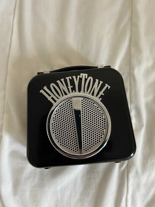 Mini amplificador Honeytone para guitarra elétrica, por 10,-