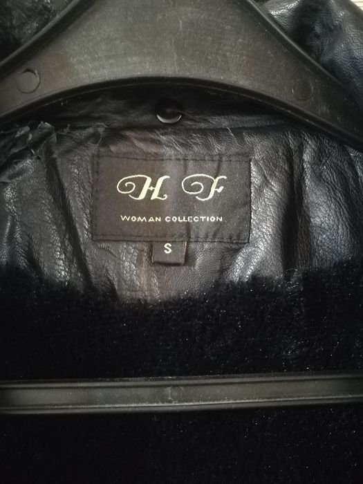 Kurtka skórzana ocieplana