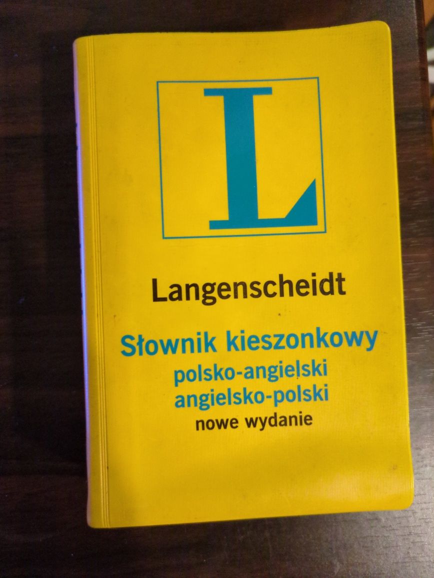 Langenscheidt kieszonkowy polsko-angielski i angielsko-polski