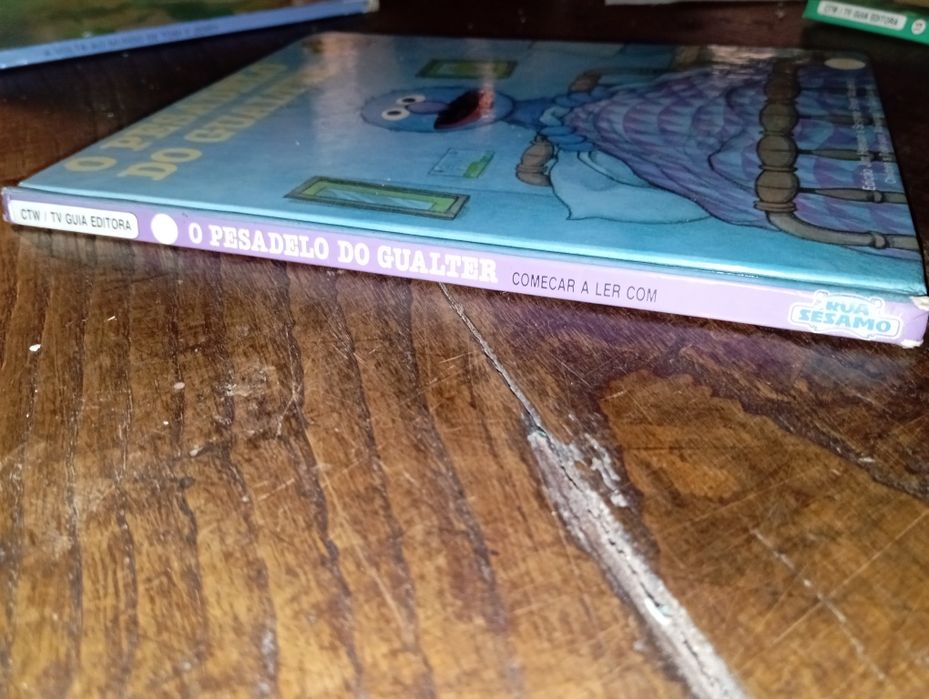 Livros Infantis Vintage - Rua Sésamo