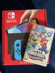 Nintendo switch oled jak NOWA + mario wonder