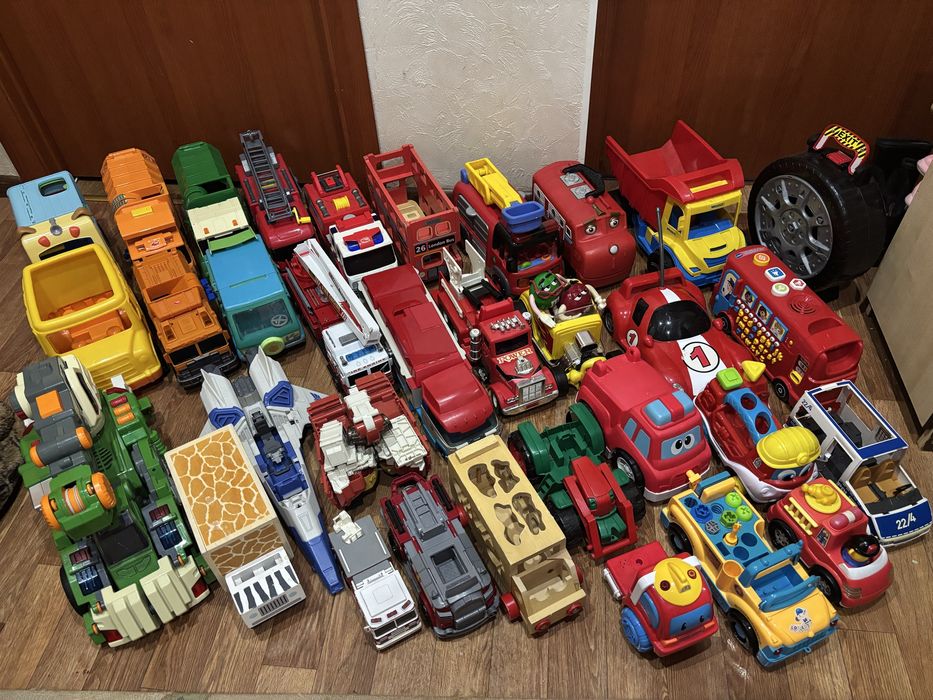 Металева моделька, машинка, екскаватор, экскаватор, пожежна, Томас