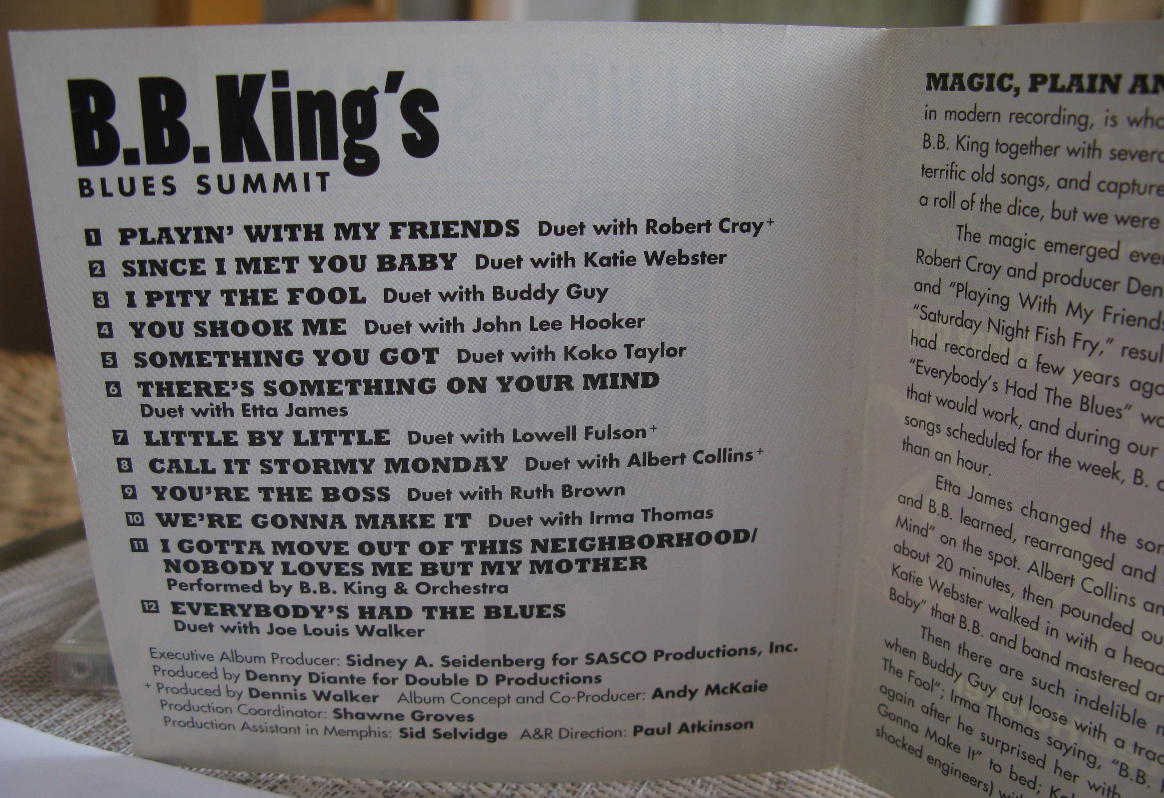 B.B. King – Blues Summit CD USA