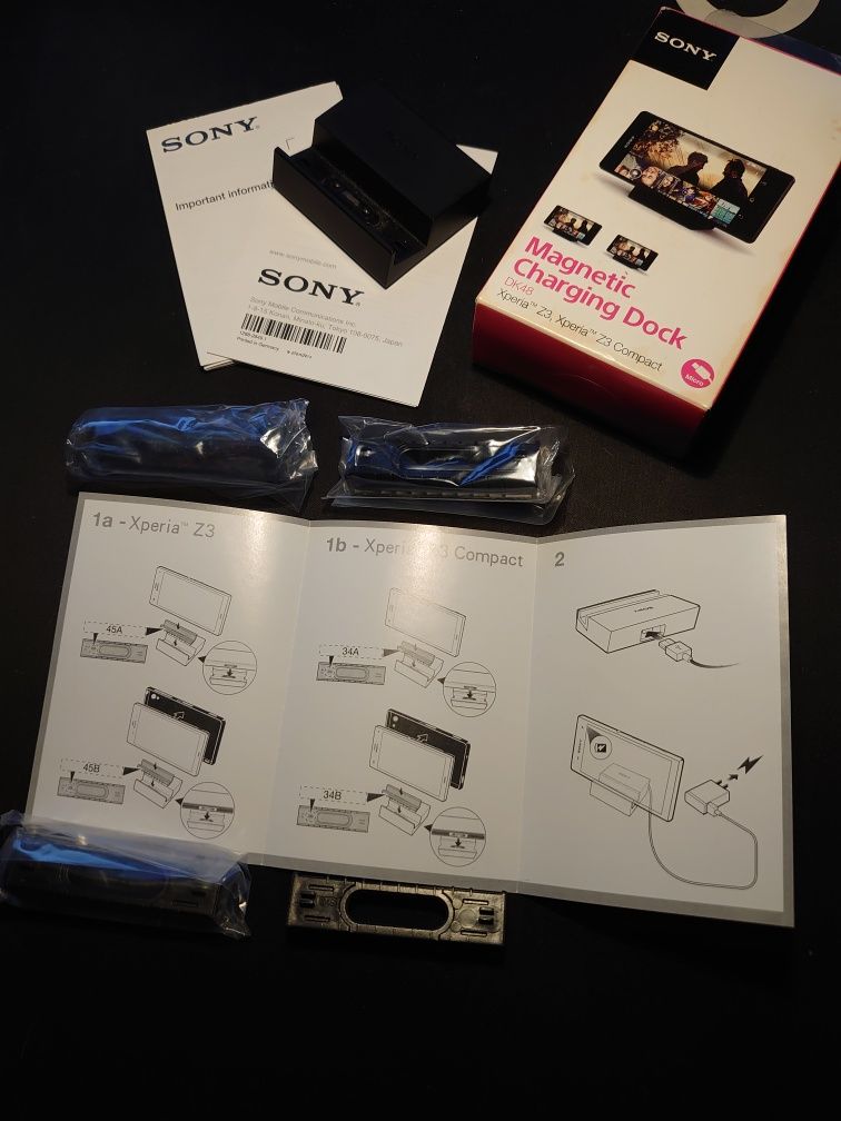 Stacja dokująca Sony DK48 Xperia Z3 i Z3 Compact