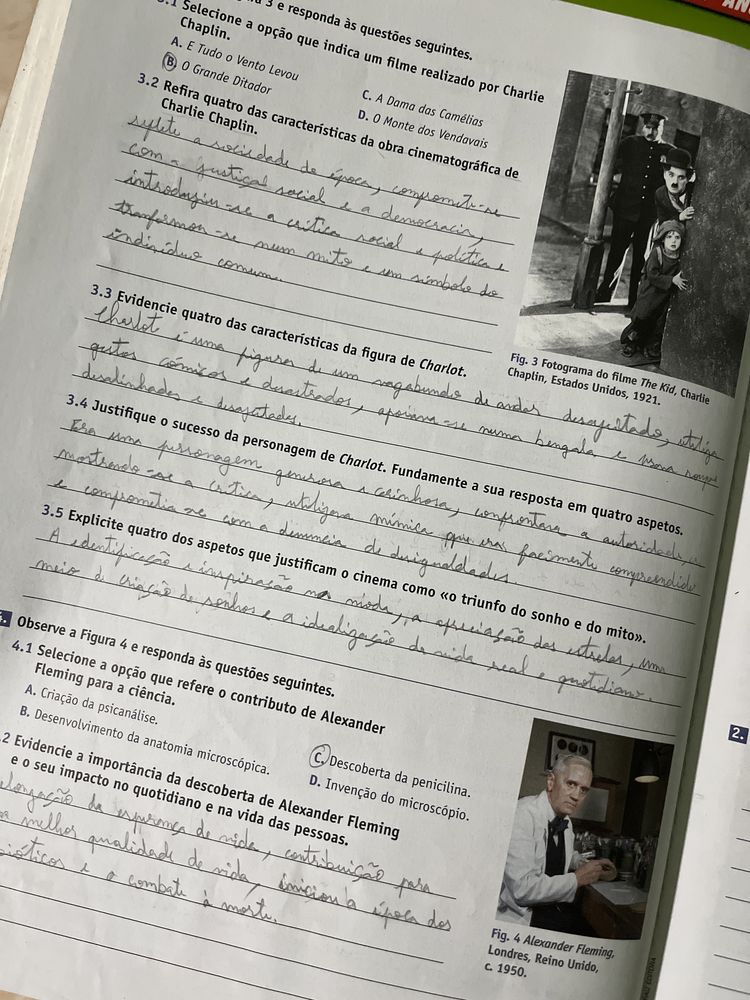 Manual e Caderno de Atividades 11°ano HCAT