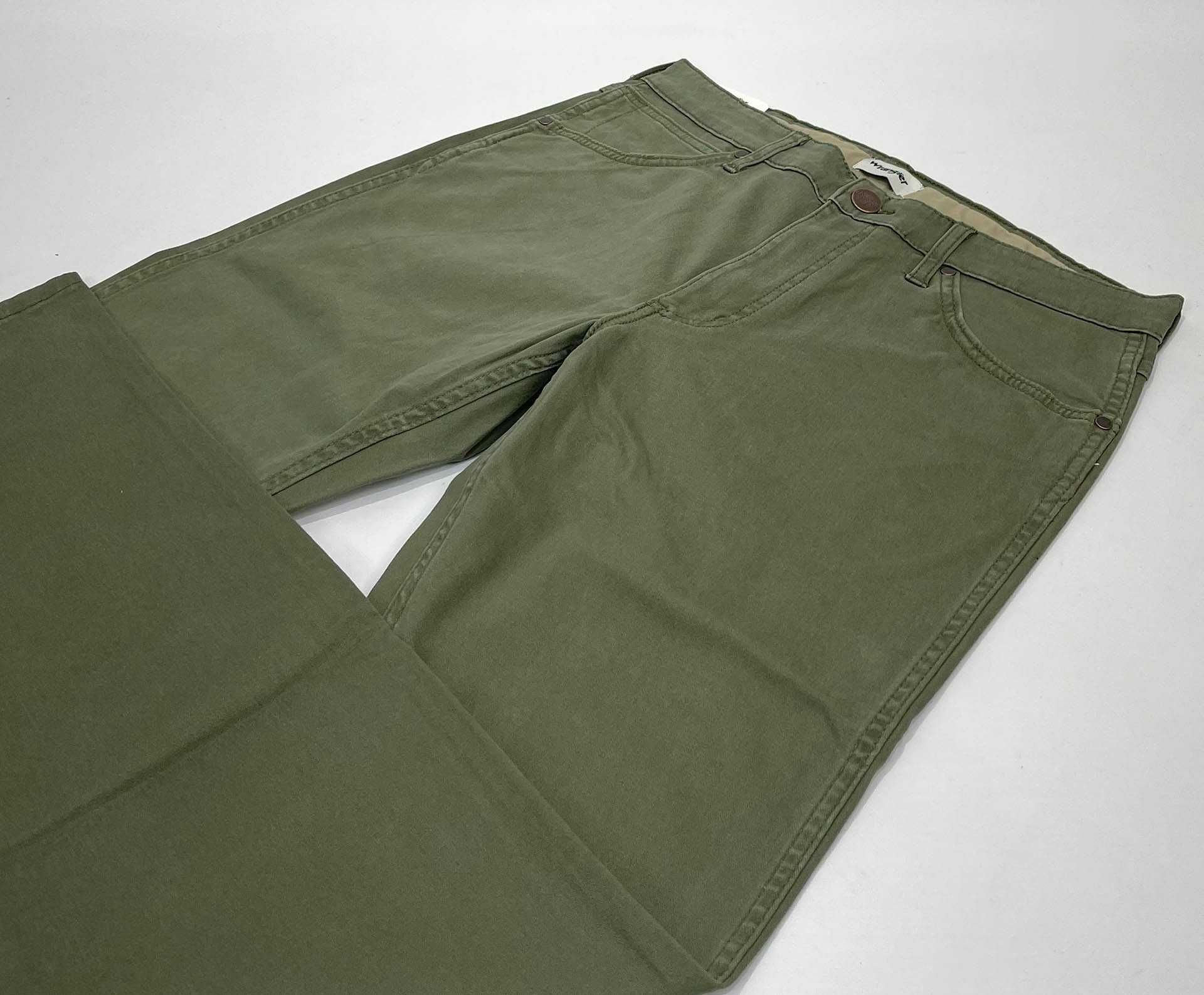 Spodnie męskie Wrangler Greensboro Militare Green W30 L32