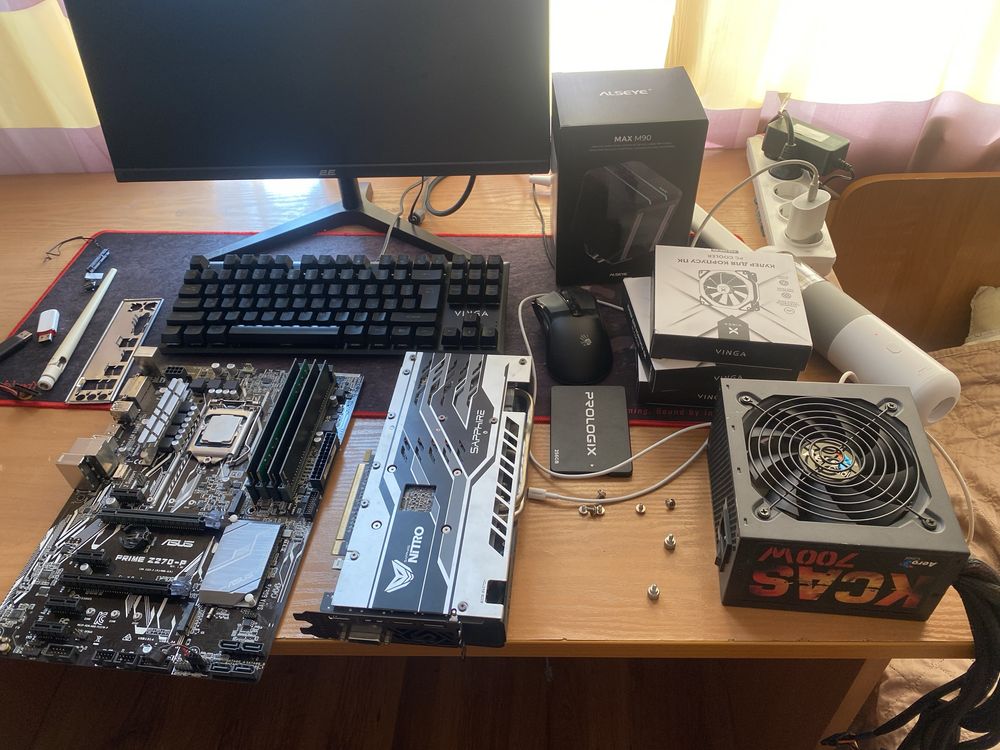 Ігровий ПК RX 580 Sapphire nitro + ОЗУ ddr4 16GB SSD 256GB