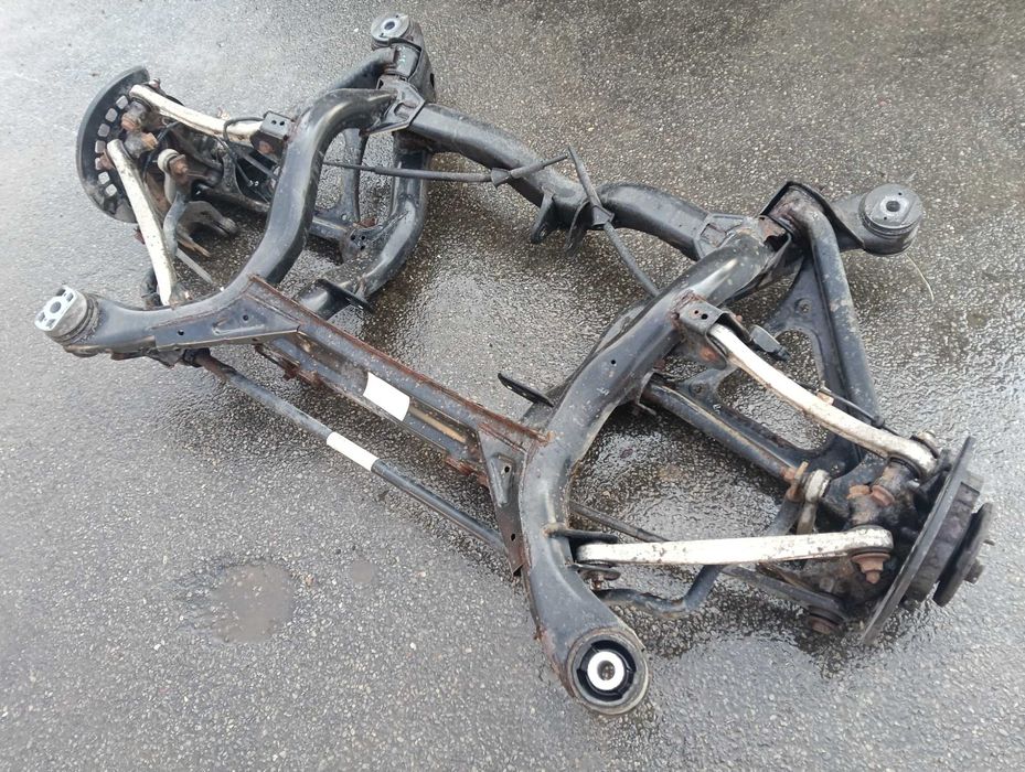 Wózek Zawieszenia Tył Sanki Audi Q7 4L kompletny Belka  Zwrotnice