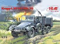 Pojazd Krupp L2H143 Kfz.70 German Truck model 1:72 ICM 72451