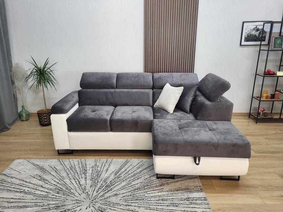 Narożnik Kanapa Sofa Rogówka Łóżko z Funkcją spania DOSTĘPNĘ OD RĘKI