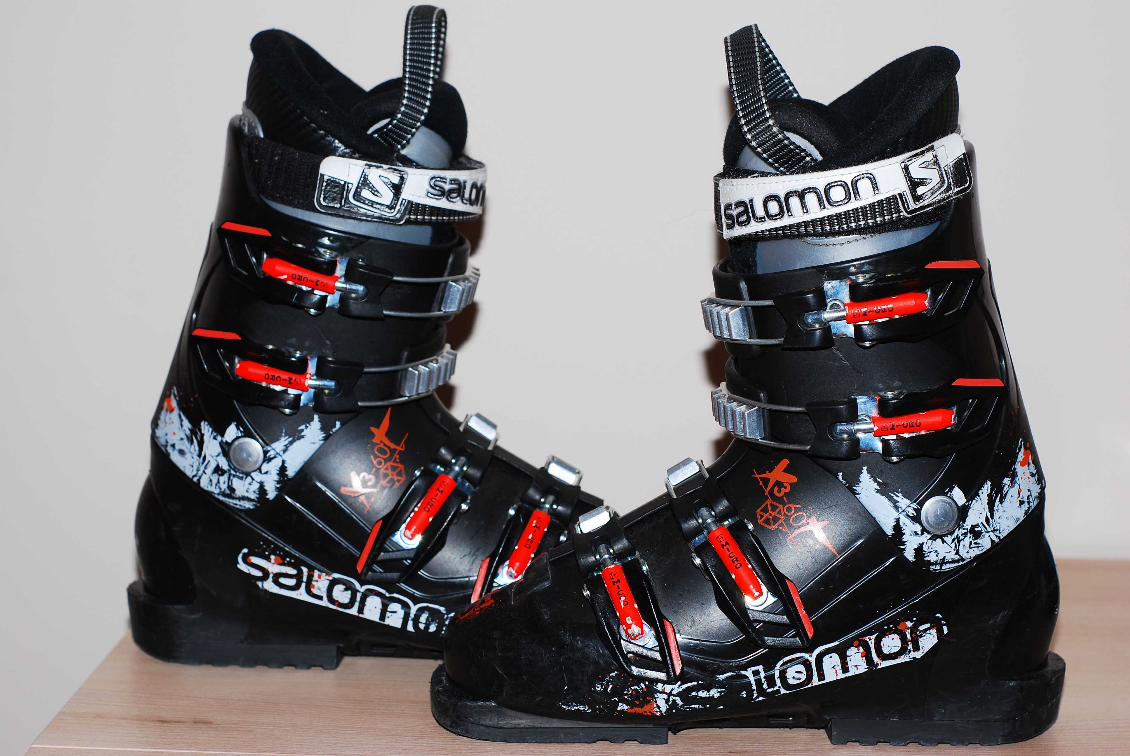 Juniorskie buty narciarskie SALOMON X3-60T r. 23-23.5 flex 60