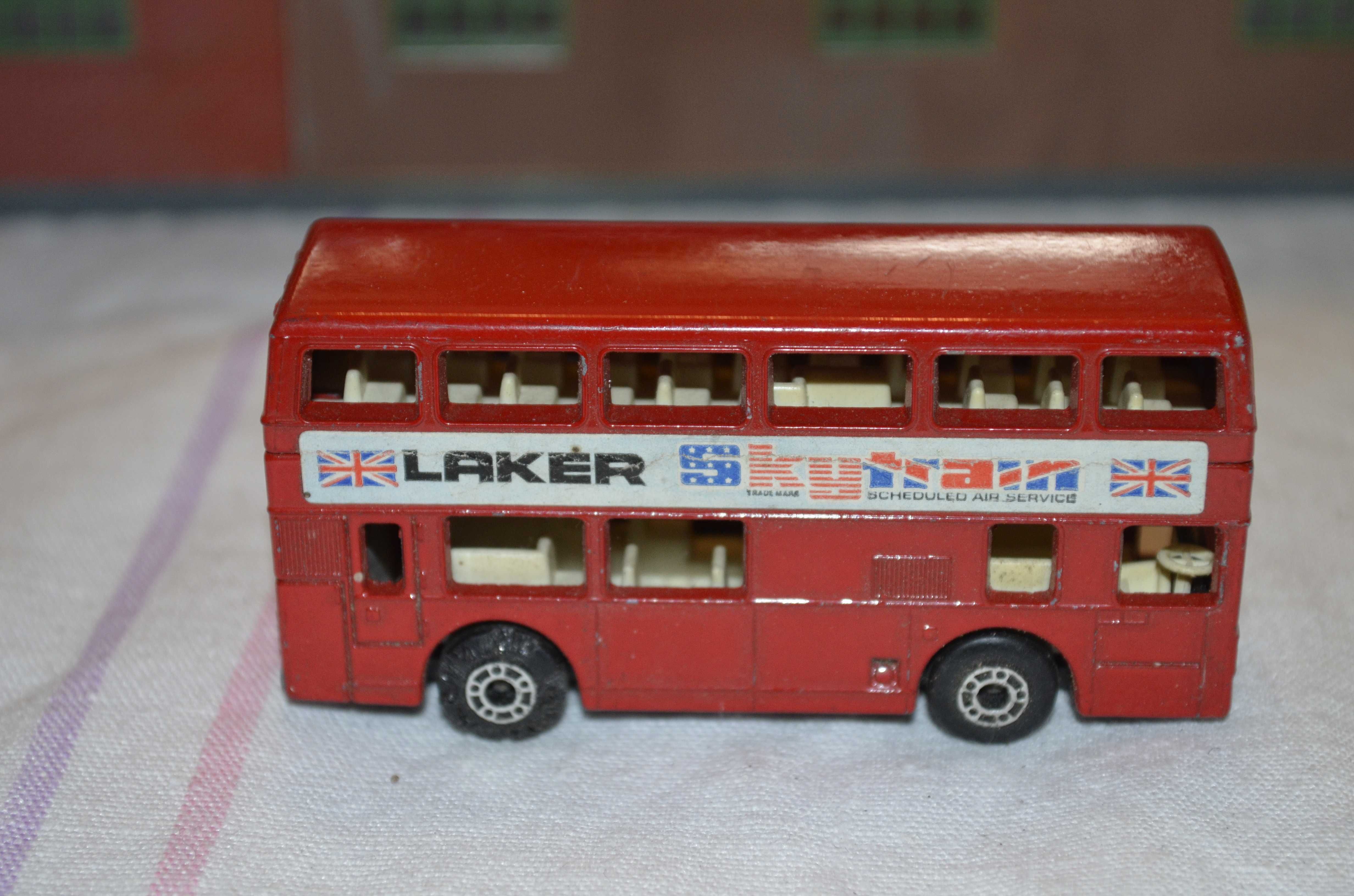 Vintage Matchbox Miniatures London Bus Diecast 1981