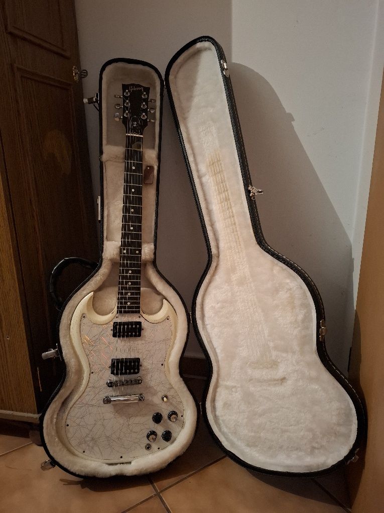 Gibson SG White Mirror Jazz z limitowanej wersji