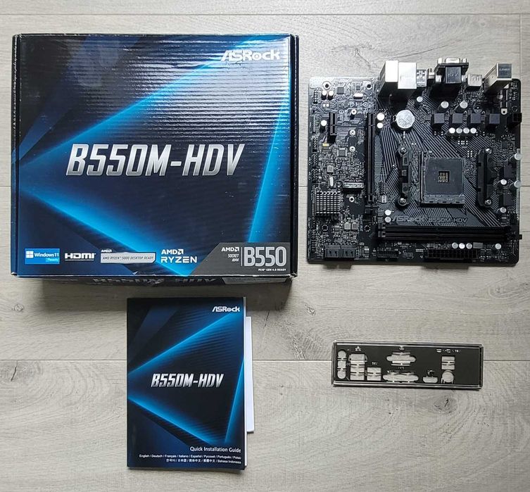 Płyta główna ASRock B550M-HDV