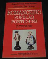 Livro Romanceiro Popular Português para o povo e para as escolas 1984