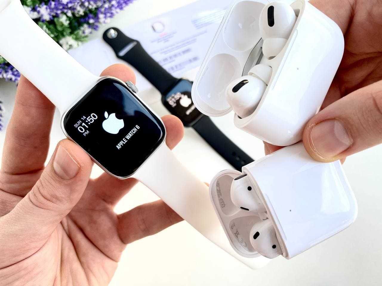 Часы Apple Watch 7 - 9. Годинник Эпл вотч. Amoled / GPS . Гарантия