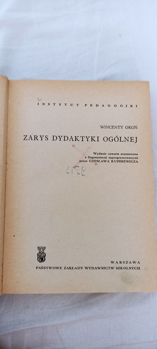 Zarys dydaktyki ogólnej - Okoń