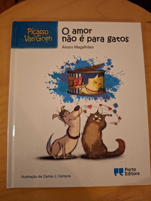 Livro Picasso & Van Gogh - O amor não é para gatos