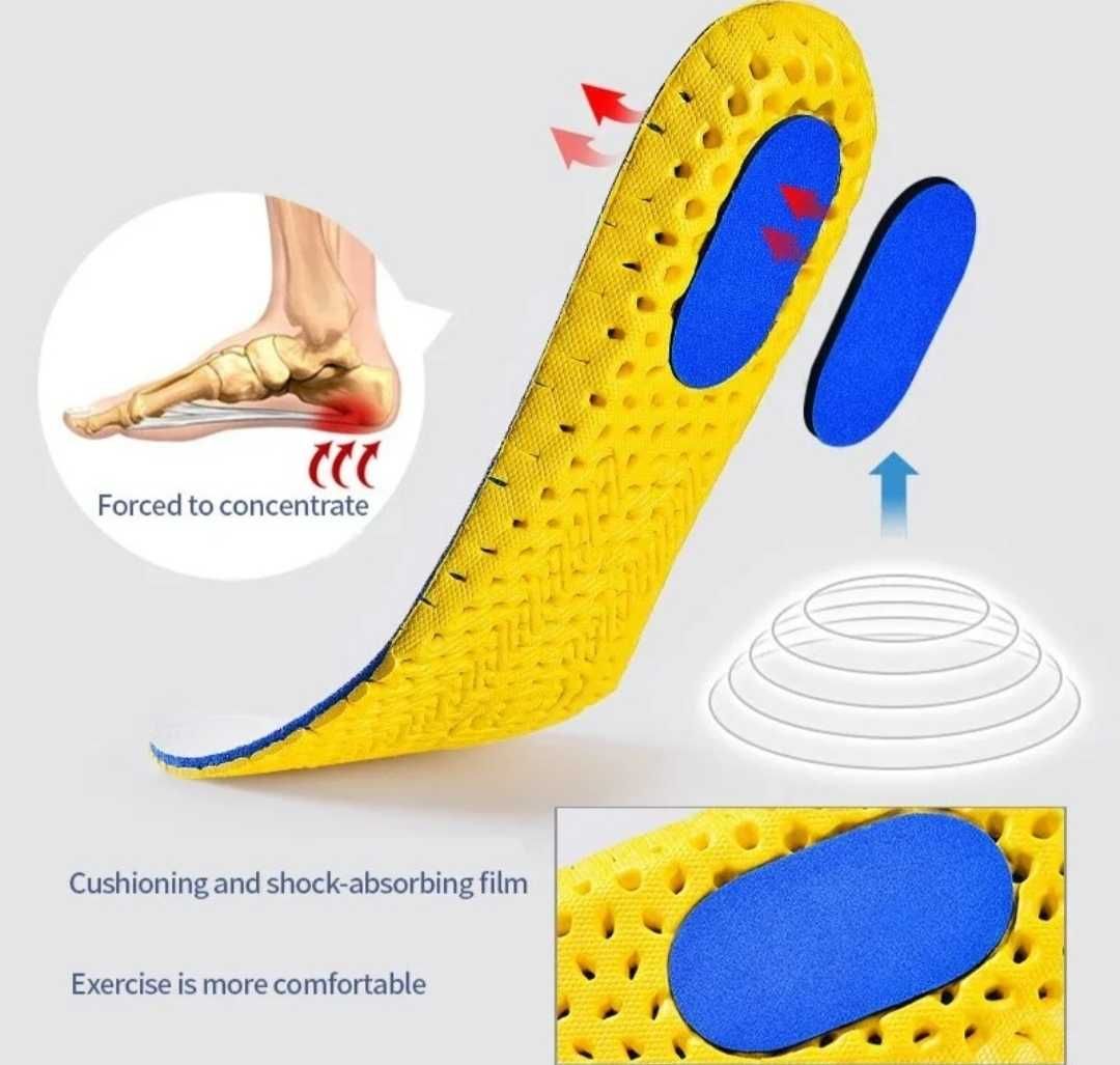 Устілки для взуття 3 пари