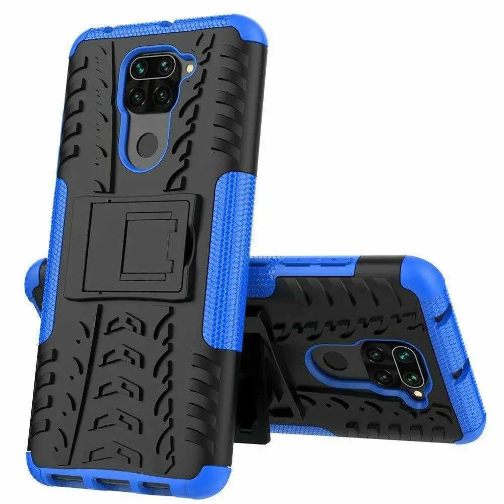 Захисний чохол UniCase Hybrid X для Xiaomi Redmi Note 9 - Blue