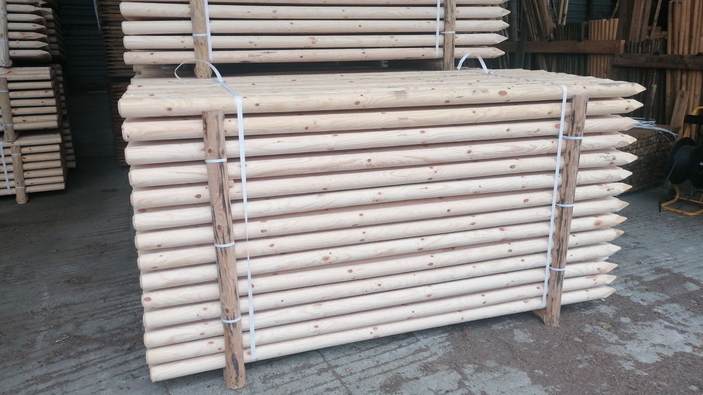 Paliki do Drzewek palisada fi. 7x250cm