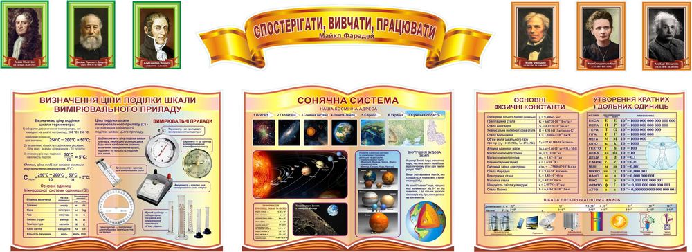 стенди для школи