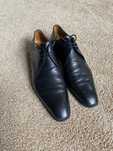 Buty eleganckie półbuty Lavard czarne 42