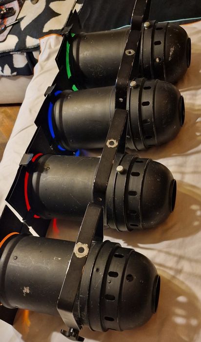 Stare reflektory teatralne 4szt kpl.