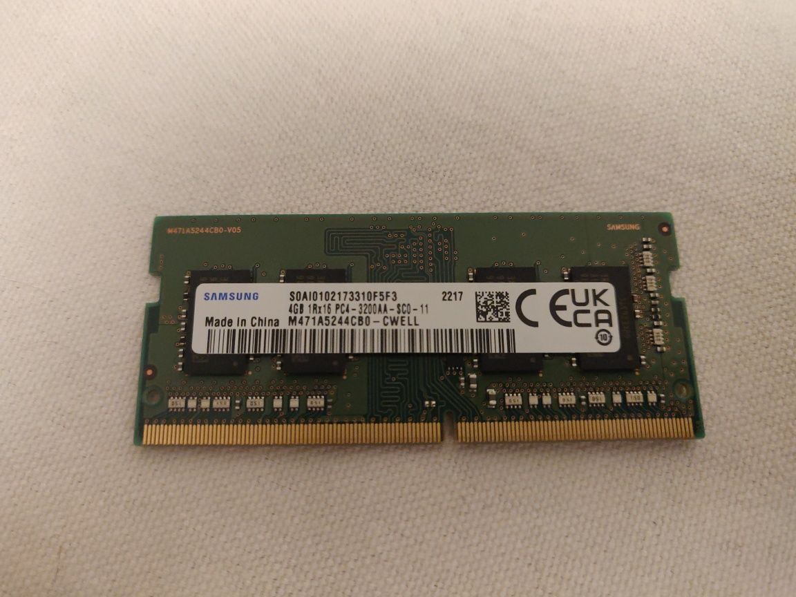 Memória RAM 4GB DDR4 3200Mhz