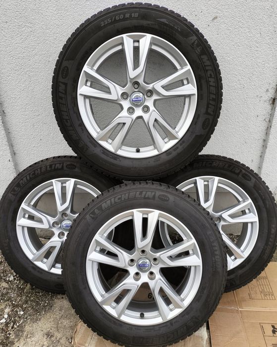 Felgi aluminiowe i opony zimowe Volvo XC60 XC90 7,5x18 ET52,5 5x108