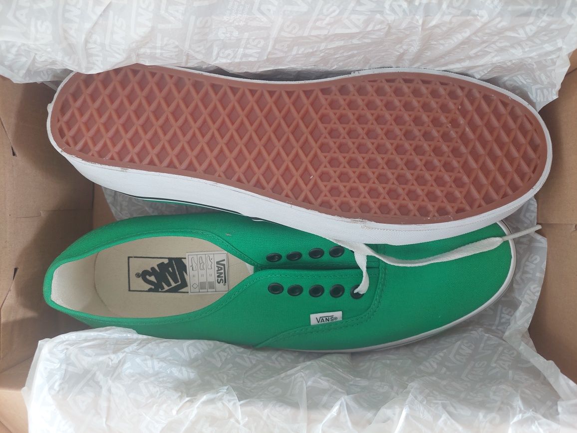 Buty Vans zielone rozmiar 44